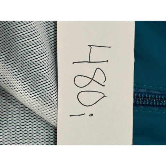 Aerie Fit Womens Teal Dark Gray Full Zip Lightweight Jacket Sz Large - Picture 10 of 11